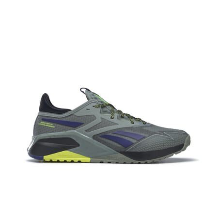 Reebok Nano X2 Adventure Training Shoes Harmony Green Black Acid